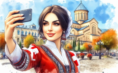 Грузинская девушка