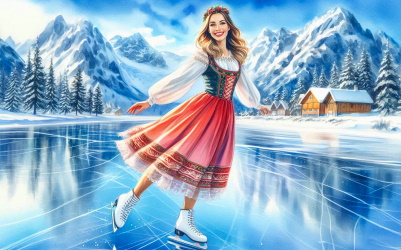 Датская девушка