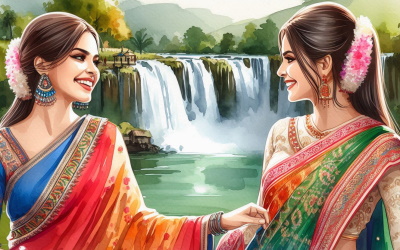 Индийские девушки