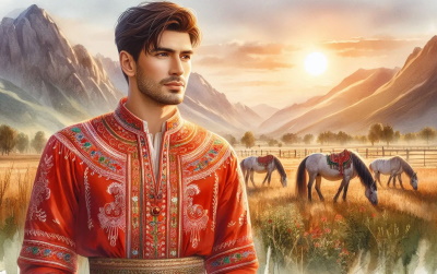 Башкирский мужчина