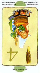 4 Жезлов (перевернутое)