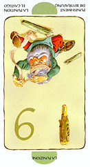 9 Жезлов (перевернутое)