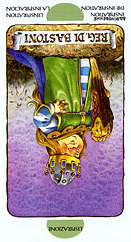 Королева Жезлов (перевернутое)