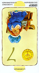 7 Пентаклей (перевернутое)