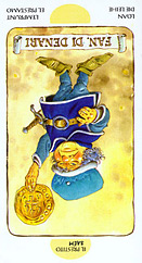 Паж Пентаклей (перевернутое)