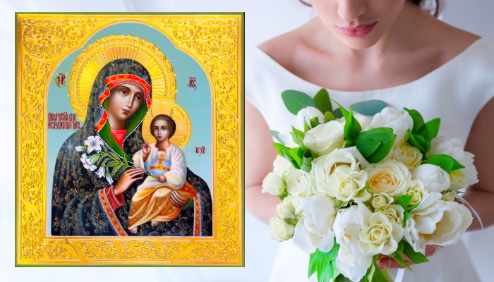 Чудотворная икона Божьей матери &#171;Неувядаемый цвет&#187;