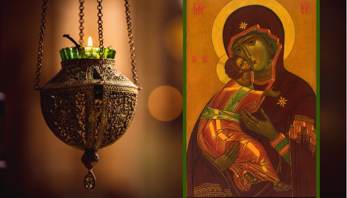 Икона Божией Матери «Владимирская» (Заоникиевская)