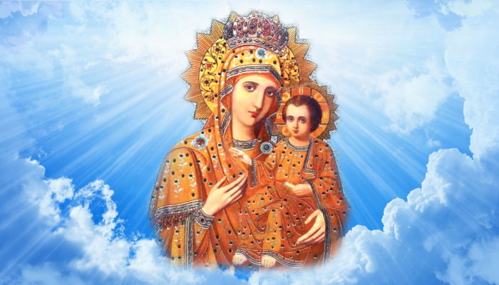 «Акафистная» (Зографская) икона Божией Матери