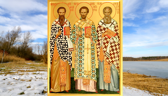 икона Василия Великого, Григория Богослова и Иоанна Златоустого