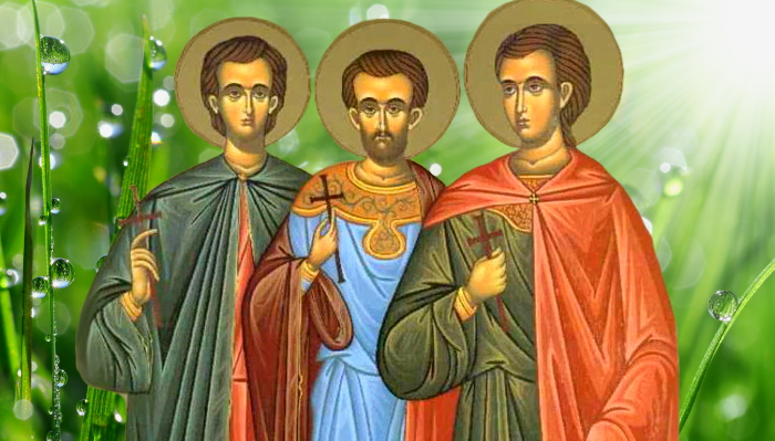 1 июля день святых Леонтия, Ипатия и Феодула