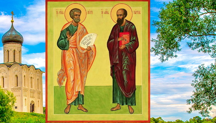 12 июля день Славных и всехвальных первоверховных апостолов Петра и Павла