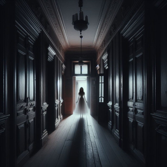 призрак в коридоре старого дома