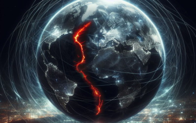 Поверхность Земли рассечет огненный пояс вулканов