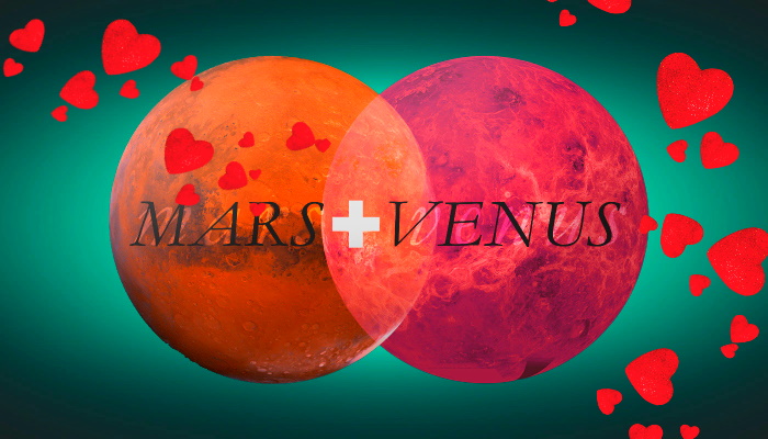 венера, марс, гороскоп, любовь