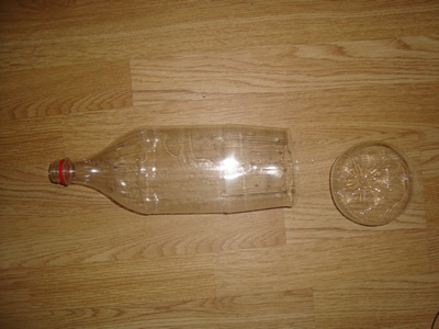 пластиковые бутылки для новогодней елки