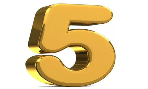цифра 5