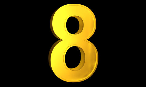 цифра 8