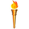 Символ пасьянса Екатерины - факел